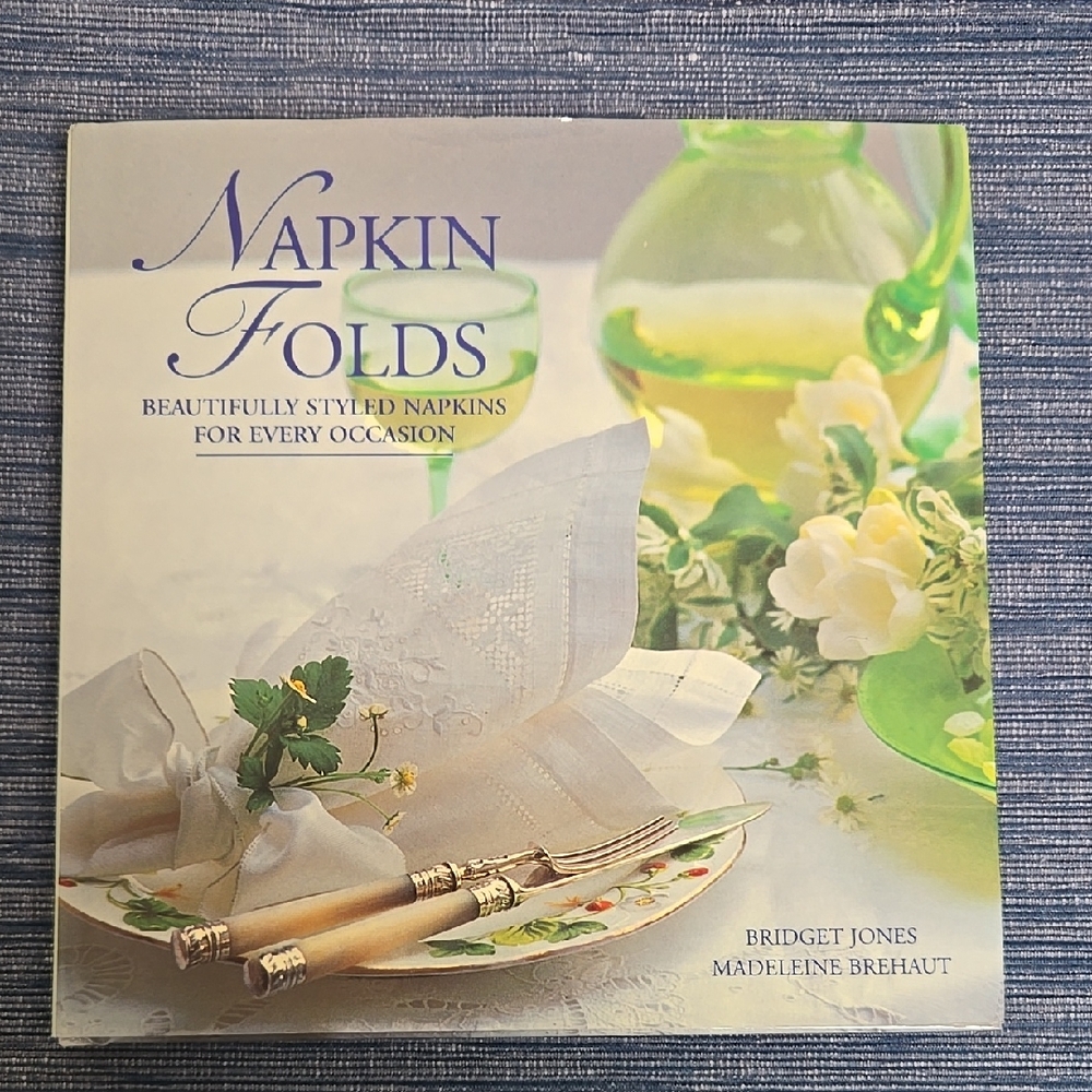 BOOK: “Napkin Folds” by Bridget Jonrs & Madeleine Brehaut
